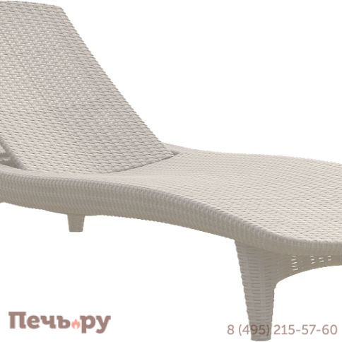 Шезлонг Gardeck Пацифик (Pacific) белый фото