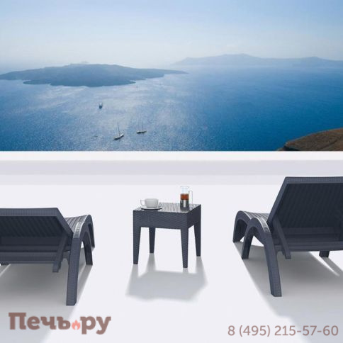 Шезлонг пластиковый GS 1009 (Fiji) 234/GS1009/ANT фото 8