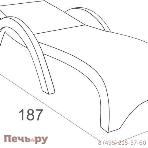 Шезлонг пластиковый с матрасом GS 1009 (Fiji) 234/GS1009/1/TAUPE фото 2
