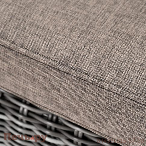 Шезлонг с подушкой 4SiS Рим, цвет графит фото 4