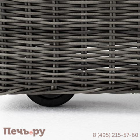 Шезлонг с подушкой 4SiS Рим, цвет графит фото 5