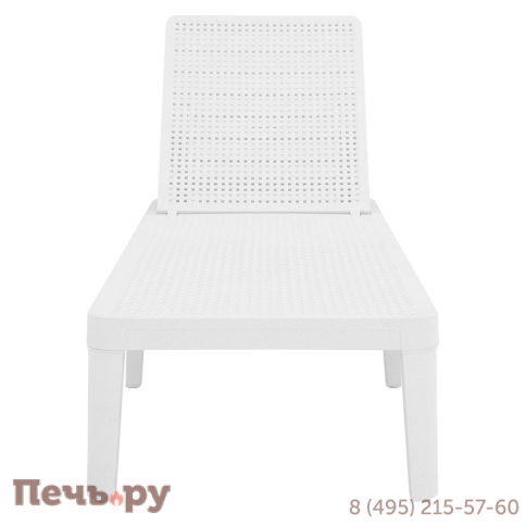 Шезлонг Gardeck Tweet compact, белый фото 3