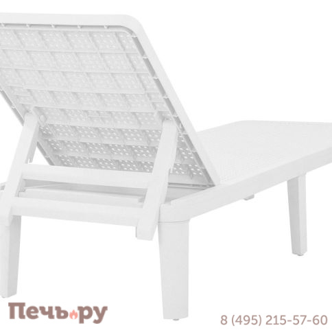 Шезлонг Gardeck Tweet compact, белый фото 4