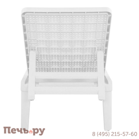 Шезлонг Gardeck Tweet compact, белый фото 5