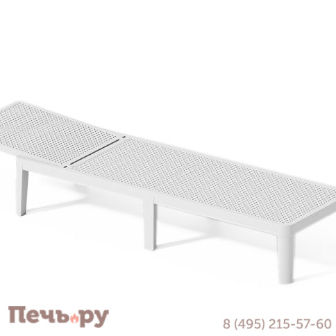 Шезлонг Gardeck Tweet compact, белый фото 6