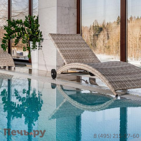 Шезлонги AGATA бежевые без матрасов фото 2