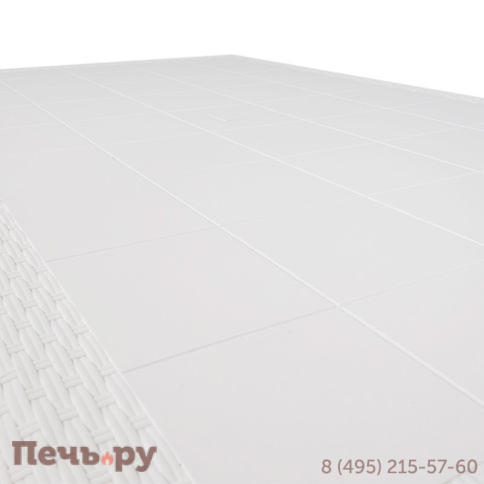 Стол Gardeck B:rattan Houston 1500*900мм, белый фото 3