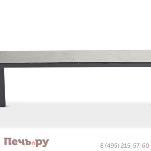 Стол Brafritid Lyon 220 антрацит/серый, алюминий/спеченный камень фото 3