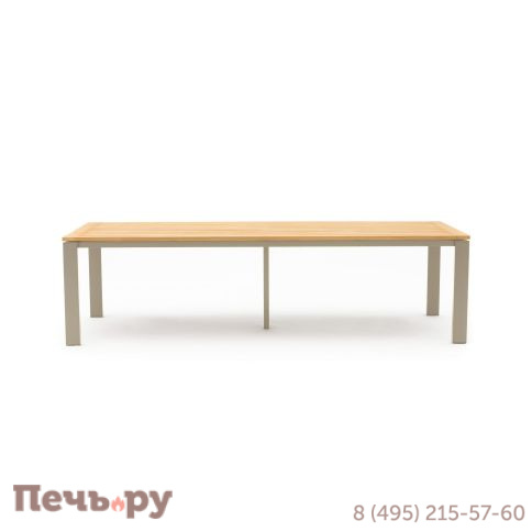 Стол Brafritid Lyon 280 алюминий/тик фото 2