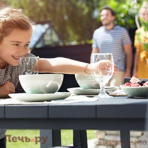 Стол Джули (Julie dining table) графит фото 5