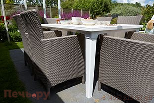 Стол Футура (Futura) коричневый фото 5