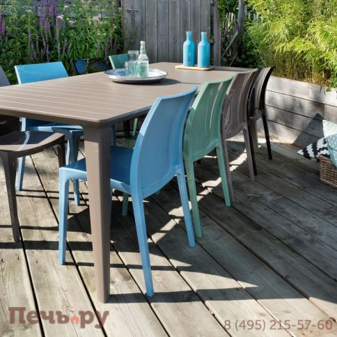 Стол Gardeck Лима 160 (Lima 160) графит фото 2