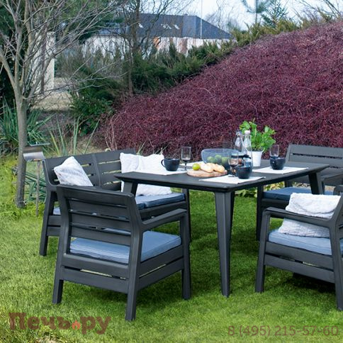 Стол Gardeck Лима 160 (Lima 160) графит фото 7