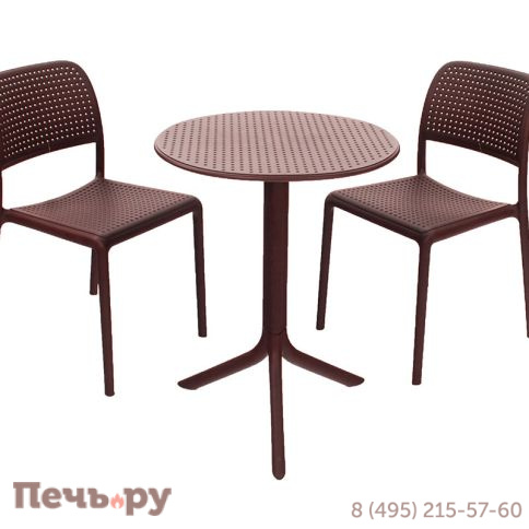 Стол Gardeck Nardi Step, кофе фото 4