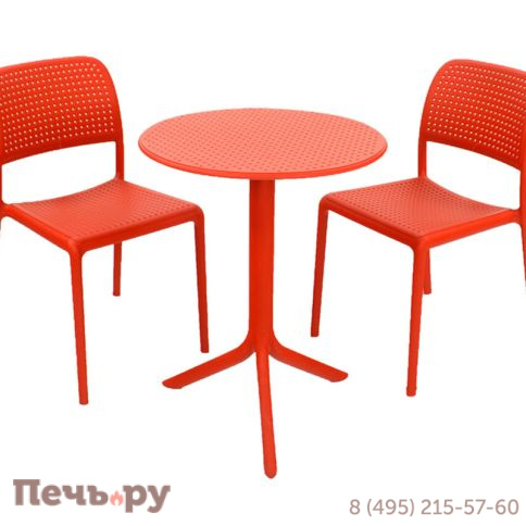 Стол Gardeck Nardi Step, красный фото 4