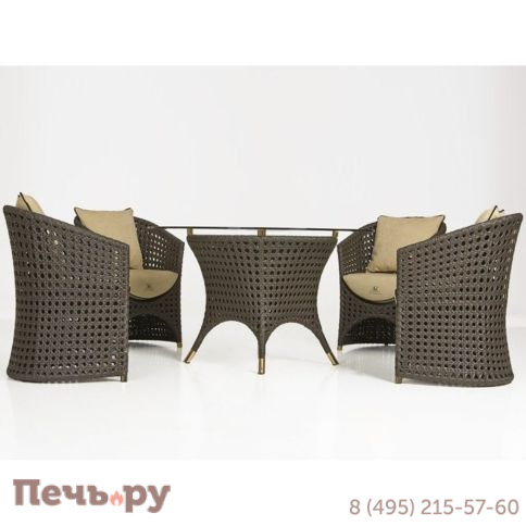 Стол обеденный плетеный DFN Wezen фото 2