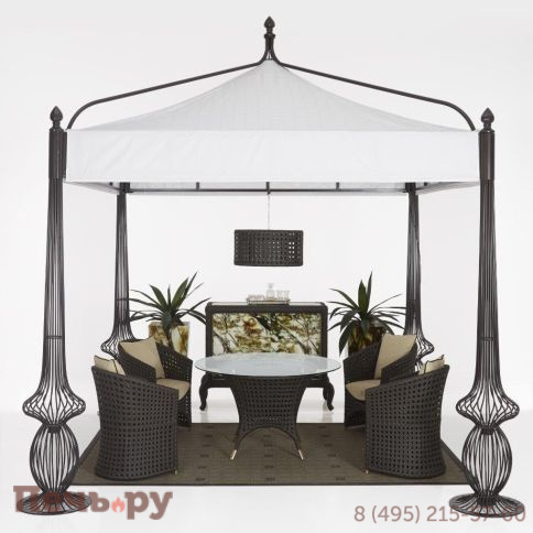 Стол обеденный плетеный DFN Wezen фото 3