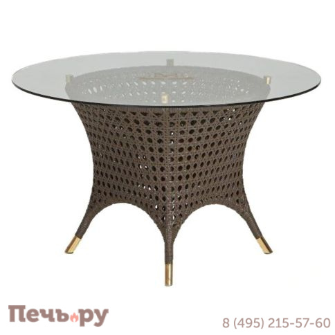 Стол обеденный плетеный DFN Wezen фото