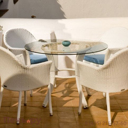 Стол обеденный стеклянный DFN Imperia фото 2