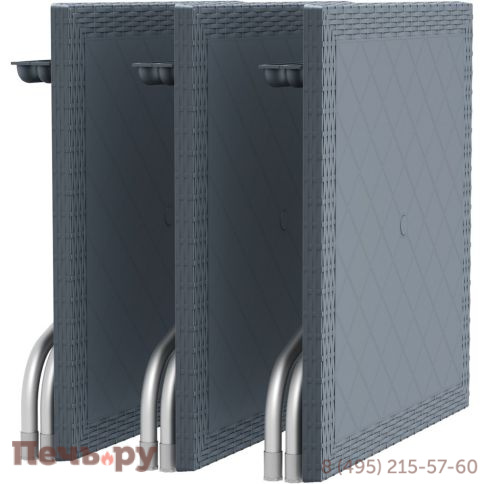 Стол пластиковый плетеный Siesta Contract Forza Rattan 80 фото 9