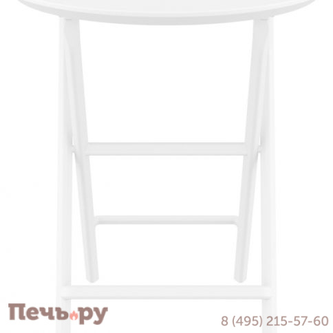 Стол пластиковый складной Helen Folding Table Ø60 234/294-1982 фото 6