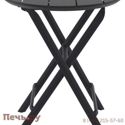 Стол пластиковый складной Helen Folding Table Ø60 234/294-1999 фото 6