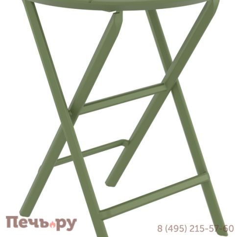 Стол пластиковый складной Helen Folding Table Ø60 234/294-2026 фото 5