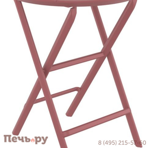 Стол пластиковый складной Helen Folding Table Ø60 234/294-2033 фото 5