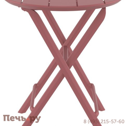 Стол пластиковый складной Helen Folding Table Ø60 234/294-2033 фото 6