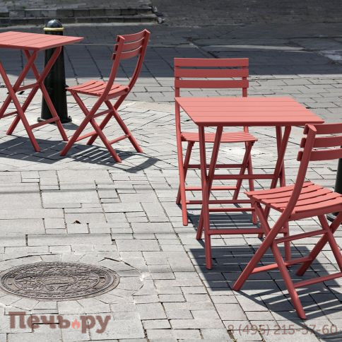 Стол пластиковый складной Siesta Contract Helen Folding Table 60 234/292-1920 фото 5