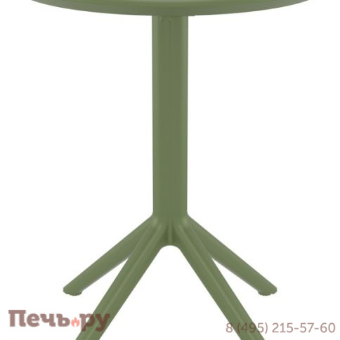 Стол пластиковый складной Sky Folding Table Ø60 234/121-0107 фото 2