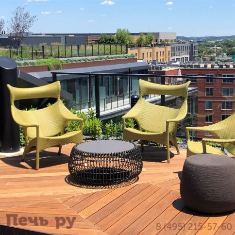 Стол плетеный кофейный Janus et Cie Vino JNS/736-94-585/LA фото 2