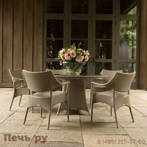 Стол плетеный обеденный Janus et Cie Amari JNS/736-10-515/B фото 3