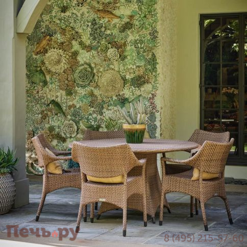 Стол плетеный обеденный Janus et Cie Amari JNS/736-10-515/BG фото 2