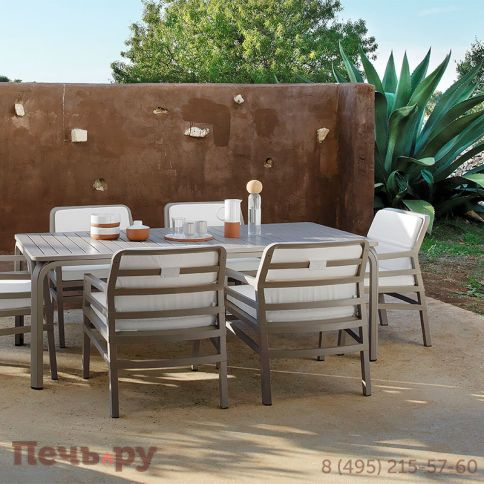 Стол раздвижной Gardeck Rio 210, тортора фото 8