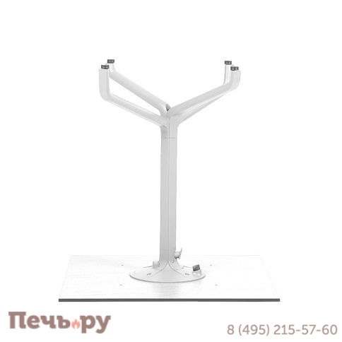 Стол складной квадратный Gardeck Frasca Mini 70*70, белый (база + столешница) фото 6