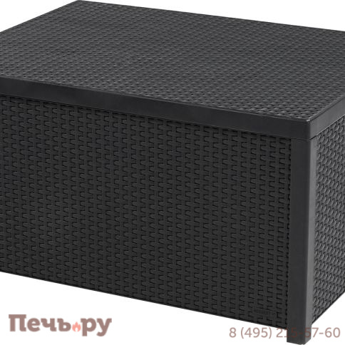 Стол-сундук Арика (Arica storage table), графит фото