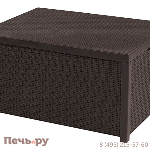 Стол-сундук Арика (Arica storage table), коричневый фото