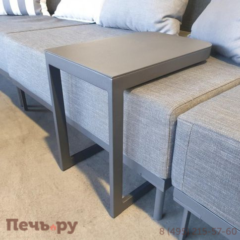 Столик Brafritid Visby антрацит, алюминий фото 3