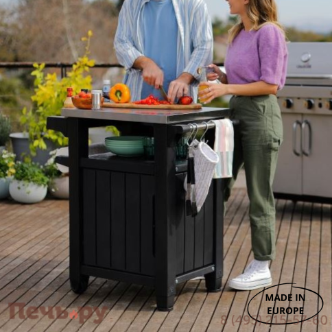 Столик для барбекю Gardeck 105л (Unity 105L) графит фото 6