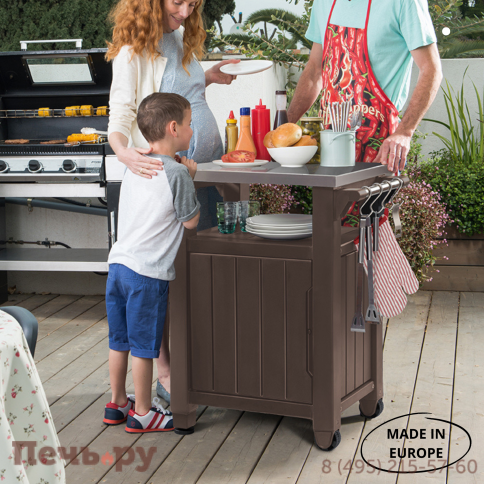 Столик для барбекю Gardeck 105л (Unity 105L) графит фото 7