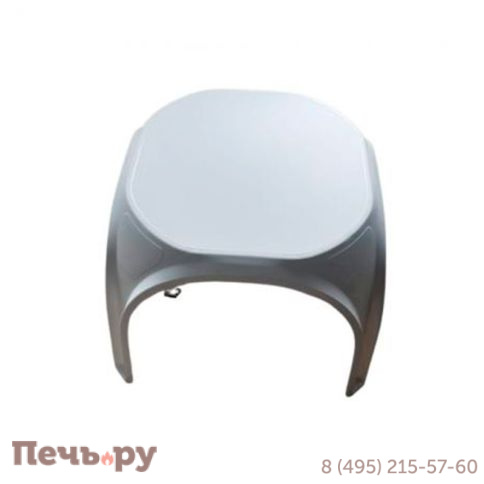 Столик к шезлонгу Gardeck Tweet круглый, белый фото