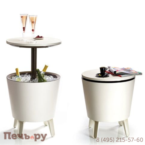 Столик-холодильник Gardeck Cool Bar крем-шоколад фото 2