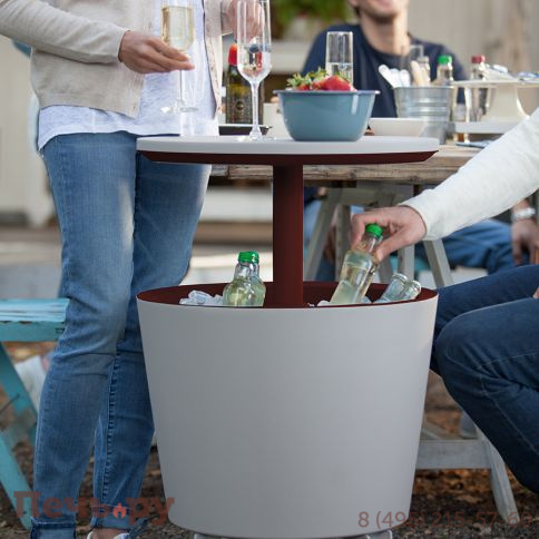 Столик-холодильник Gardeck Cool Bar крем-шоколад фото 4