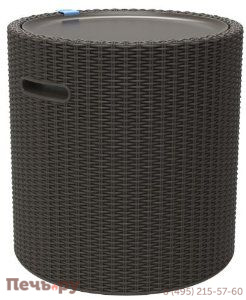 Столик-холодильник Gardeck Кул-Стул (Cool stool) коричневый фото