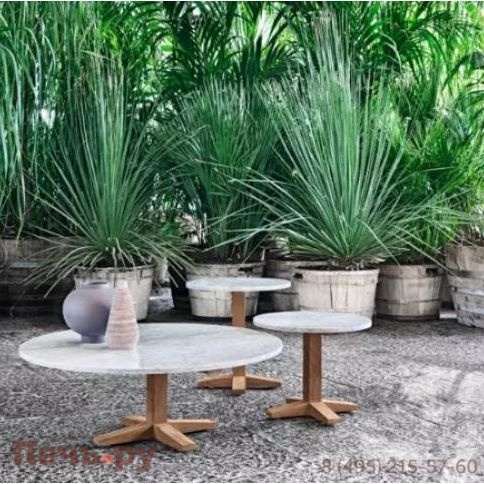 Столик кофейный мраморный Gervasoni Jeko 40 фото 2