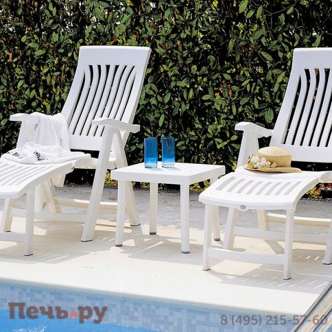 Столик Gardeck Nardi Rodi, white фото 2