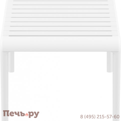 Столик пластиковый журнальный Paris Lounge Table 234/278-wh фото 6