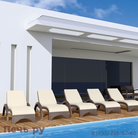 Столик плетеный для шезлонга GT 1009 234/GT1009/BROWN фото 8