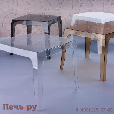 Столик прозрачный журнальный Queen 234/065-4805 фото 7